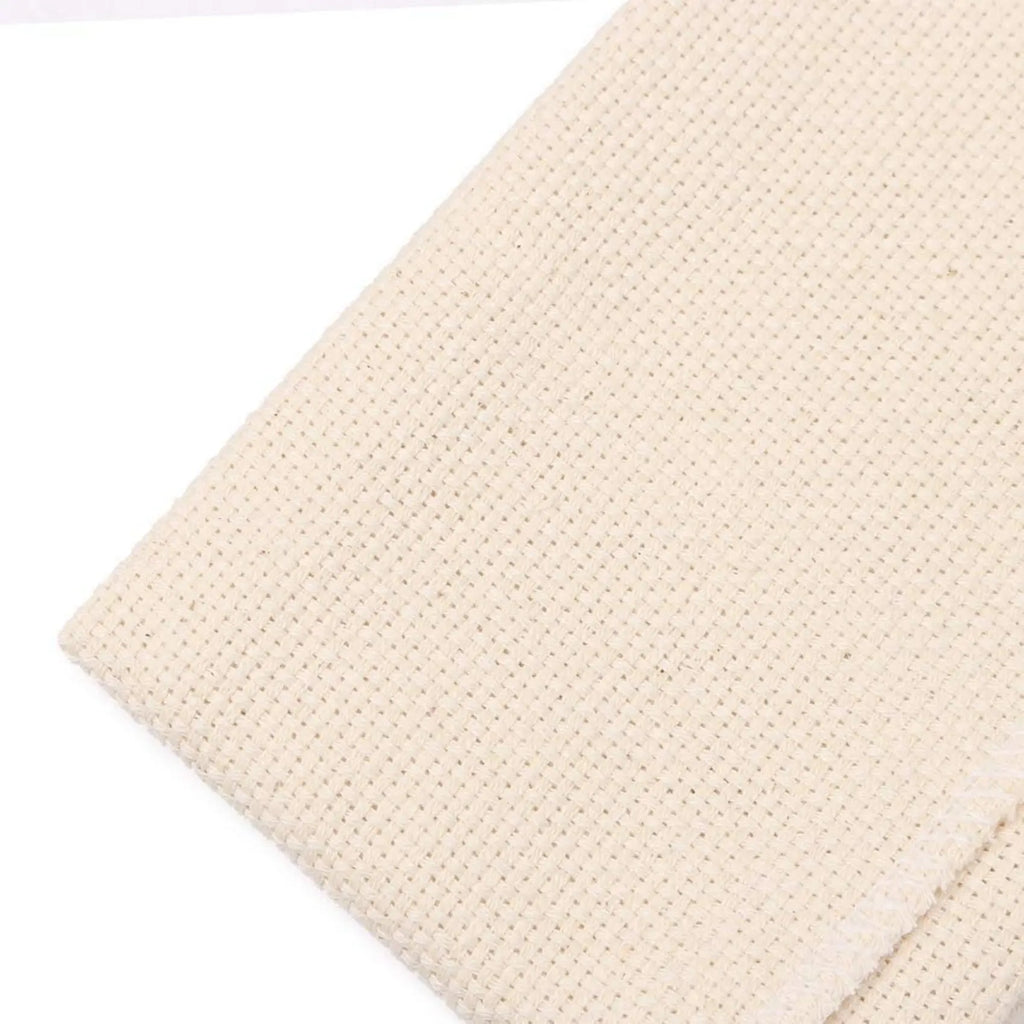 Punch Needle Cloth Fabric – 2-Pack Linen Embroidery Fabric for Punch Needle & Rug Punch (67 x 50 cm)