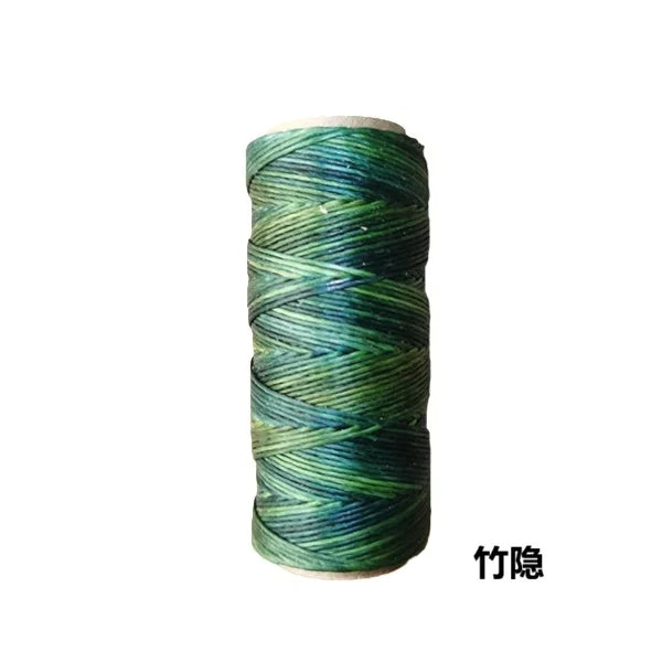 Hilo Redondo de Poliéster Encerado – 0.6mm, Carrete de 50m | 41 Colores | Macramé, Joyería y Marroquinería