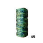 Hilo Redondo de Poliéster Encerado – 0.6mm, Carrete de 50m | 41 Colores | Macramé, Joyería y Marroquinería