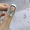 Acorn Thimble – Adjustable Metal Finger Protector for Quilting & Hand Sewing