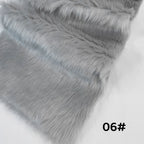Tela de Pelo Sintético de 2.5cm de Largo – 30x50cm, Cosplay & Fursuit, 23 Colores