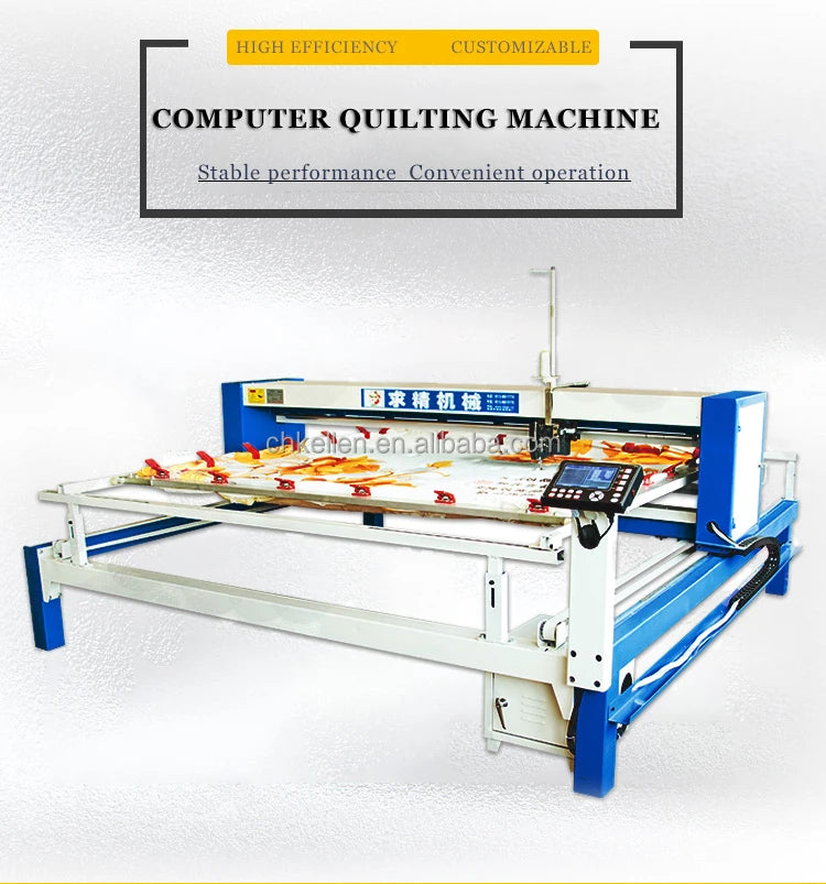 Automatic Industrial Single Needle Long Arm Quilting Machine