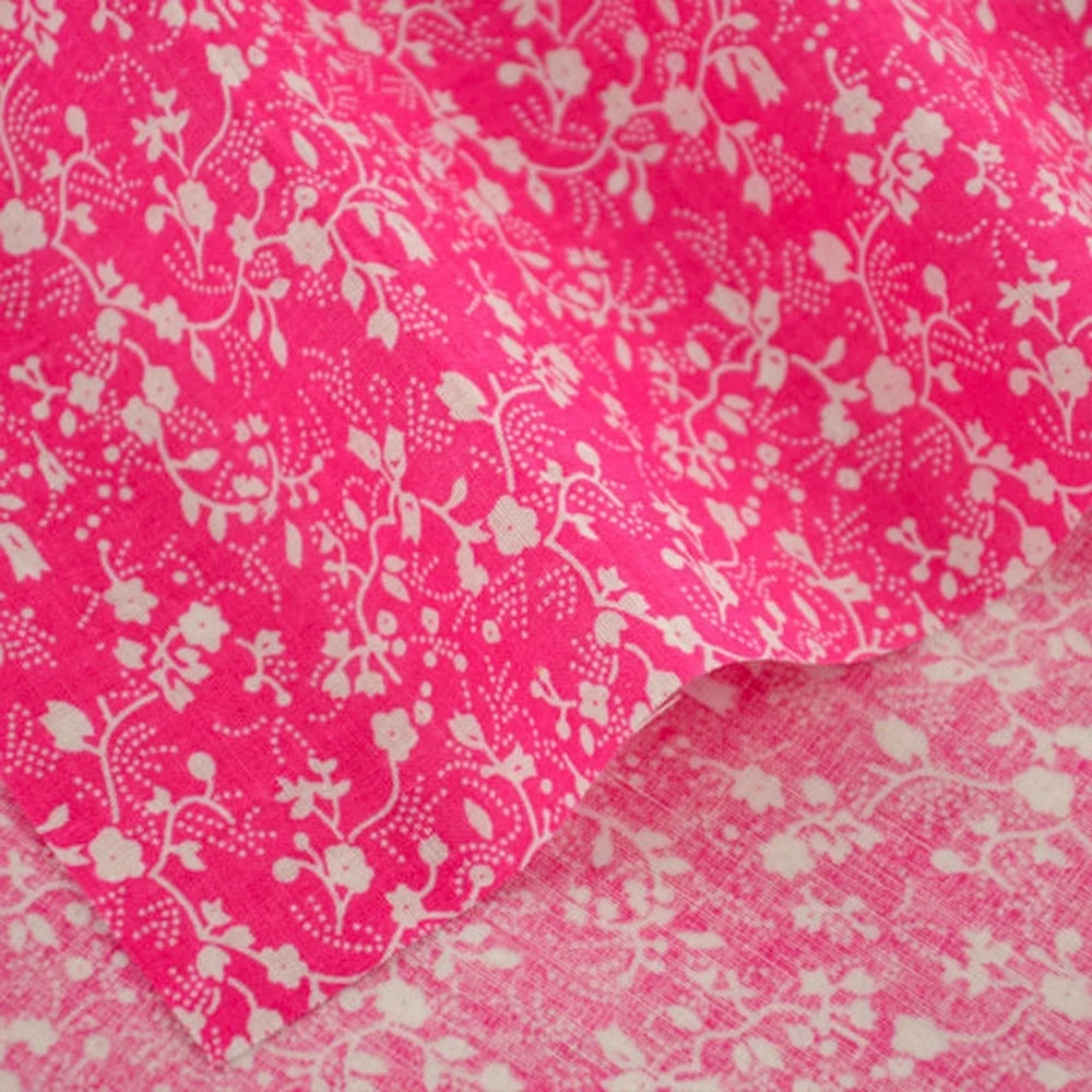 Fabric - 40 Precut Strips (6.35 X 49.78 cm) for Quilting And Sewing, 20 Floral Prints Assortment, 100% Material,