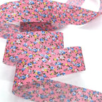 Floral Printed Fabric Ribbon – 10-Yard Roll