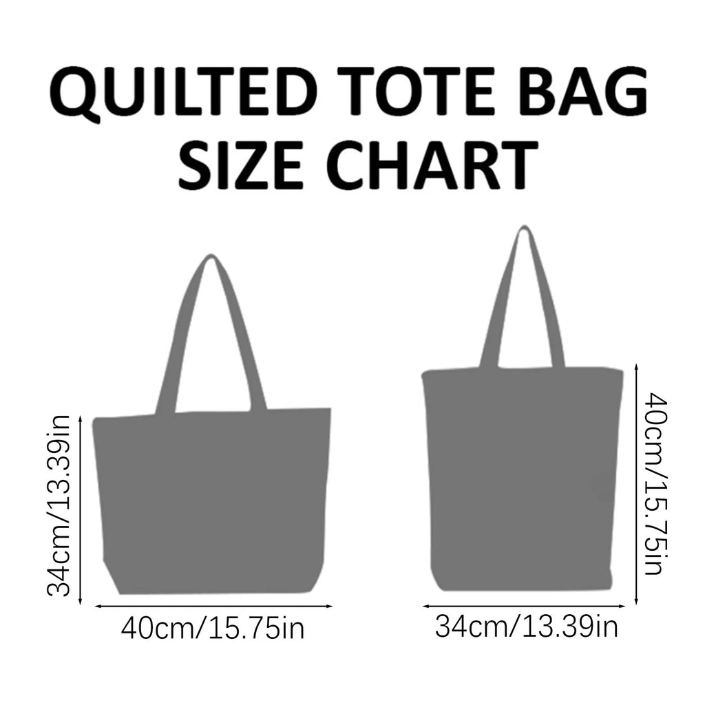 Sunflower Quilted Tote Bag – Classic Floral Cotton-Poly Blend Handbag for Everyday Use