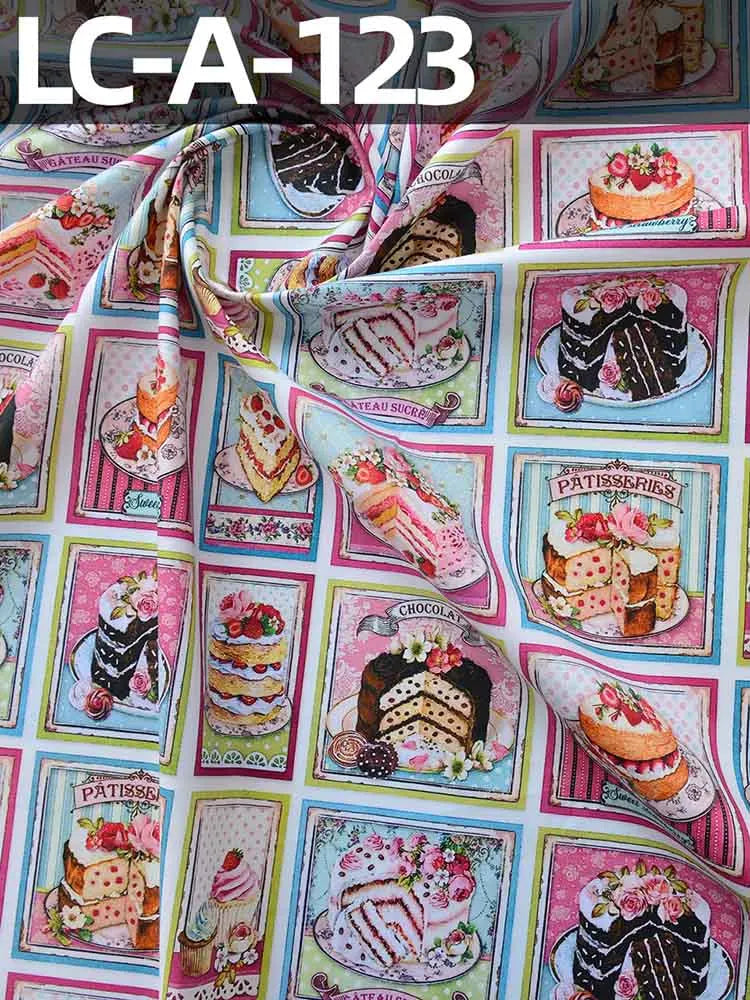 Vintage Newspaper & Map Digital Print 100% Cotton Fabric – 110cm Wide, Sold by the Half Meter