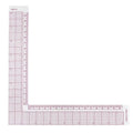 L-Type Right-Angle Quilting & Sewing Ruler – Plastic Patchwork Cutting & Pattern Drafting Tool