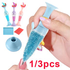 Bolígrafo de taladro para pintura de diamantes Flower Pot — Herramienta de taladro de punta para arte de diamantes 5D