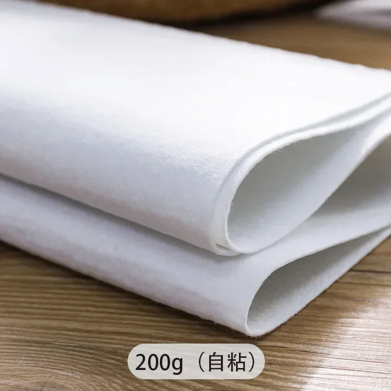 Iron-On Fusible Interfacing | Single-Sided Adhesive Interlining | 90cm Wide