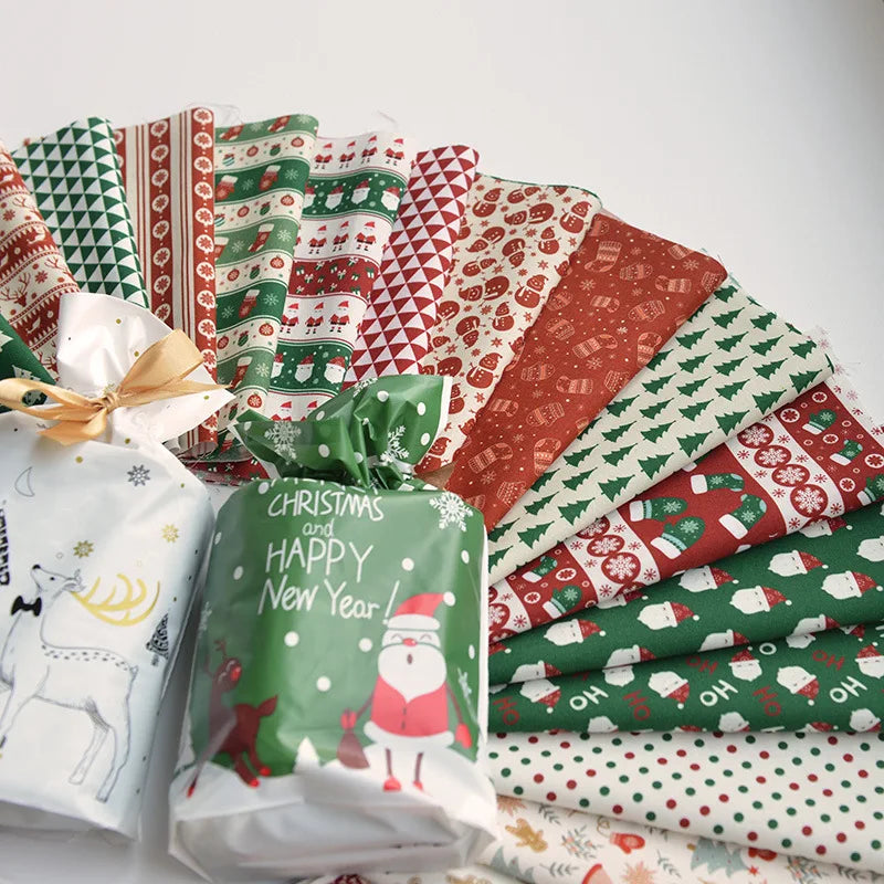 100% Cotton Christmas Print Fabric, 140cm Wide