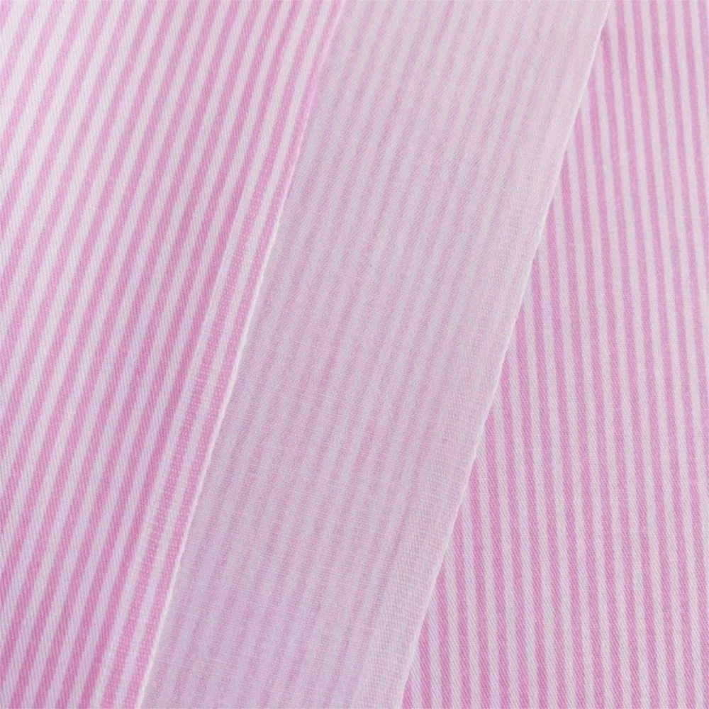 Cotton Twill Pinstripe Fabric – 160cm Wide | Fruit Colors for Curtains, Clothing & DIY Sewing