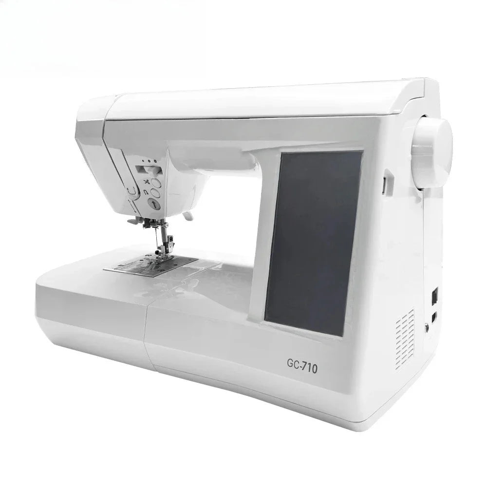 GC-710 Intelligent Large Touch Screen Household Sewing Machine – Automatic, Multifunctional