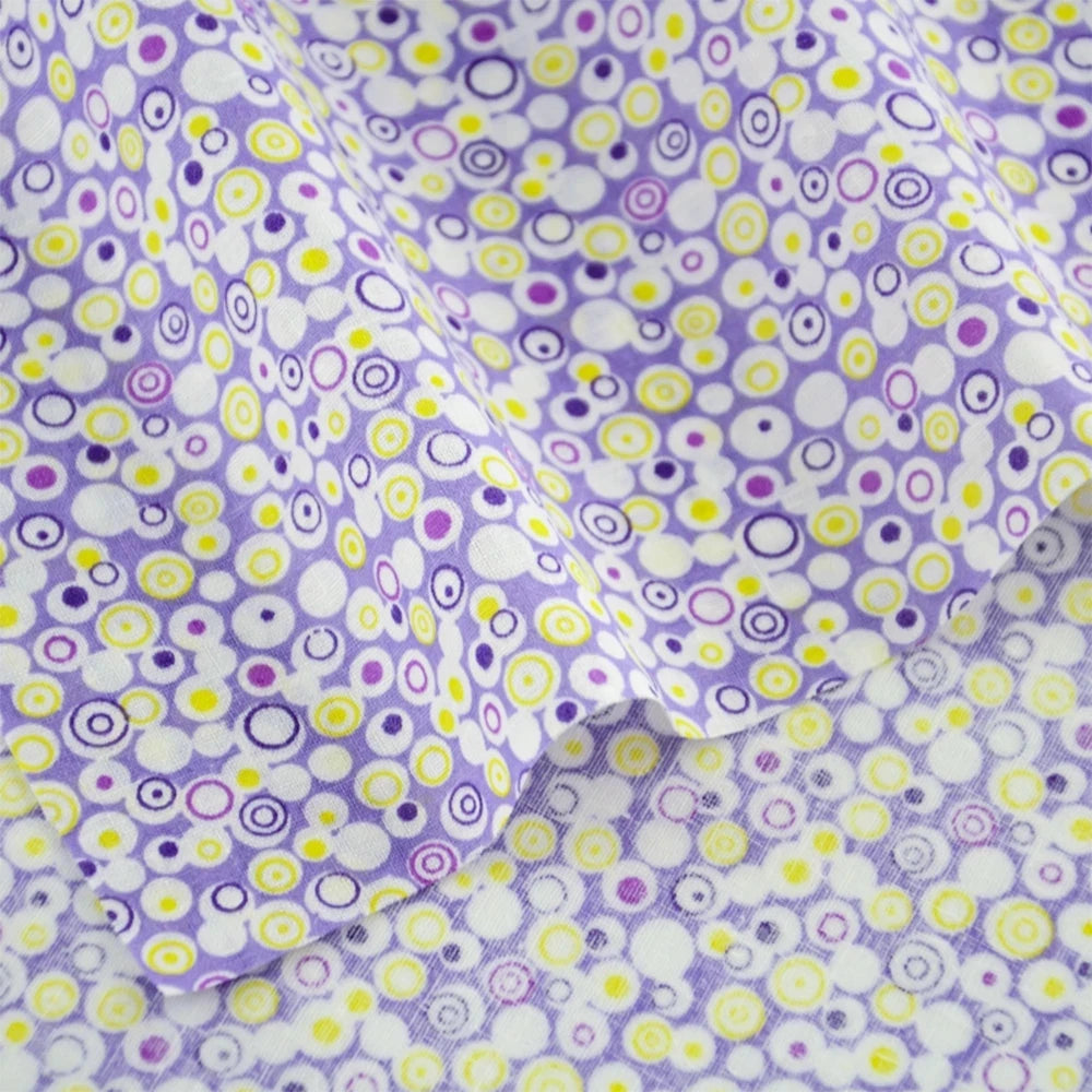 Fabric - 40 Precut Strips (6.35 X 49.78 cm) for Quilting And Sewing, 20 Floral Prints Assortment, 100% Material,