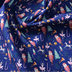 100% Cotton Christmas Print Fabric, 140cm Wide