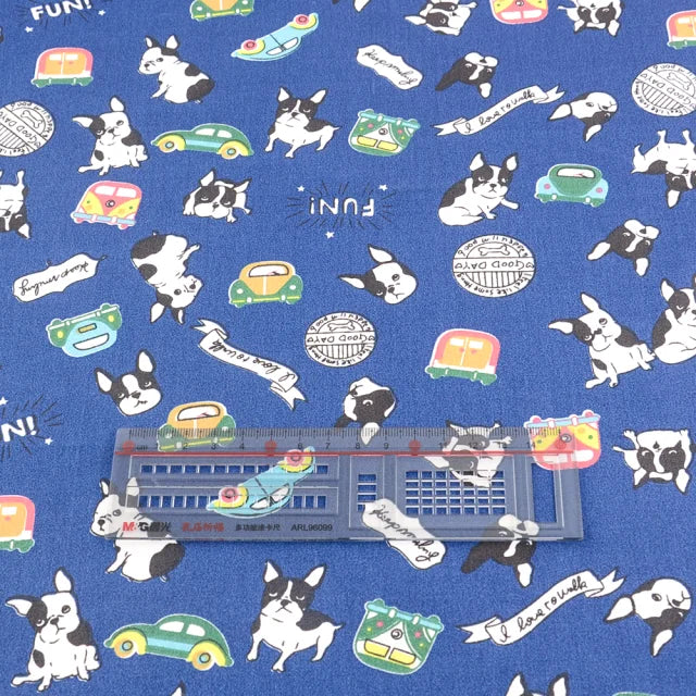 Booksew Cotton Fabric Fat Quarter – Floral, Animal & Cartoon Prints, 20×25cm