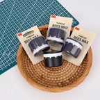 Dispensador de cera con tapa para hilo de coser – Serie Macaron (Negro)