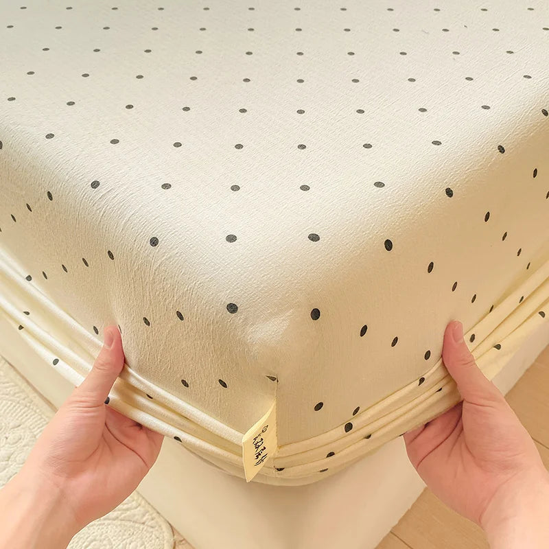 Polyester Microfiber Fitted Sheet Sets – 2-Piece or 3-Piece