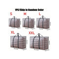Large Capacity Quilt & Blanket Storage Bag – Dustproof Woven Organizer