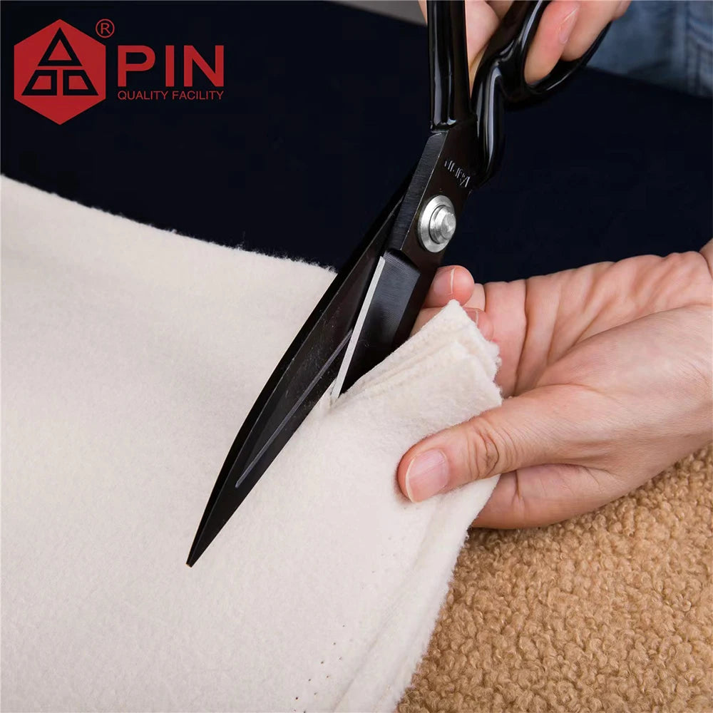 Heavy Duty Fabric & Leather Sewing Scissors Set | 8", 10" & 12" Shears