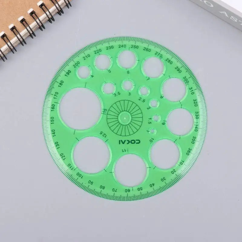 Circle Size Template Ruler for Quilting & Appliqué Design – Quilling & Pattern Making Tool