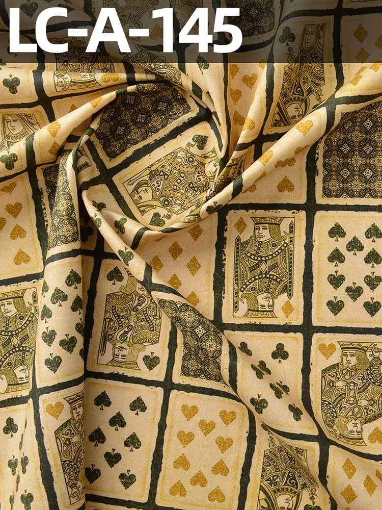 Vintage Newspaper & Map Print 100% Cotton Fabric | 110cm Wide | Sold by the Half Meter