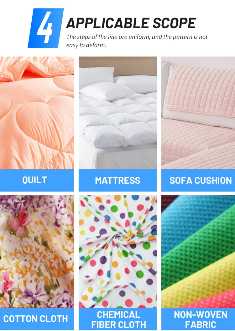 Energy-Efficient Digital Longarm Quilting Machine