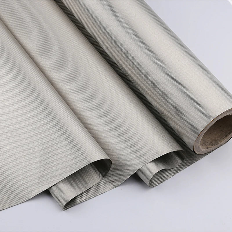 Faraday EMF & RFID Shielding Fabric – Nickel & Copper Coated | 200×145 cm (78.7×57 in)
