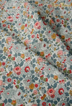 145cm Floral Cotton Poplin Fabric, 50cm Piece
