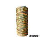 Hilo Redondo de Poliéster Encerado – 0.6mm, Carrete de 50m | 41 Colores | Macramé, Joyería y Marroquinería