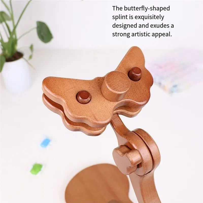 Adjustable Wooden Tabletop Embroidery Stand — Universal Hoop Stand for Hand Embroidery