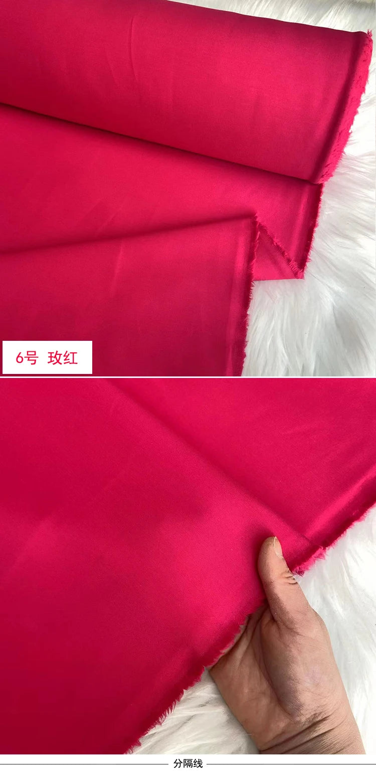 40 Momme Heavyweight Silk-Cotton Fabric – 45" Wide | 30% Mulberry Silk, 70% Cotton | Coats, Jackets & Suits