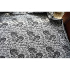 Black & White Jacquard Fabric, 50 × 135cm