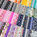 150 Pcs Colorful Precut Fabric Squares – 4" x 4" (10x10cm) for Quilting, Patchwork & Scrapbooking