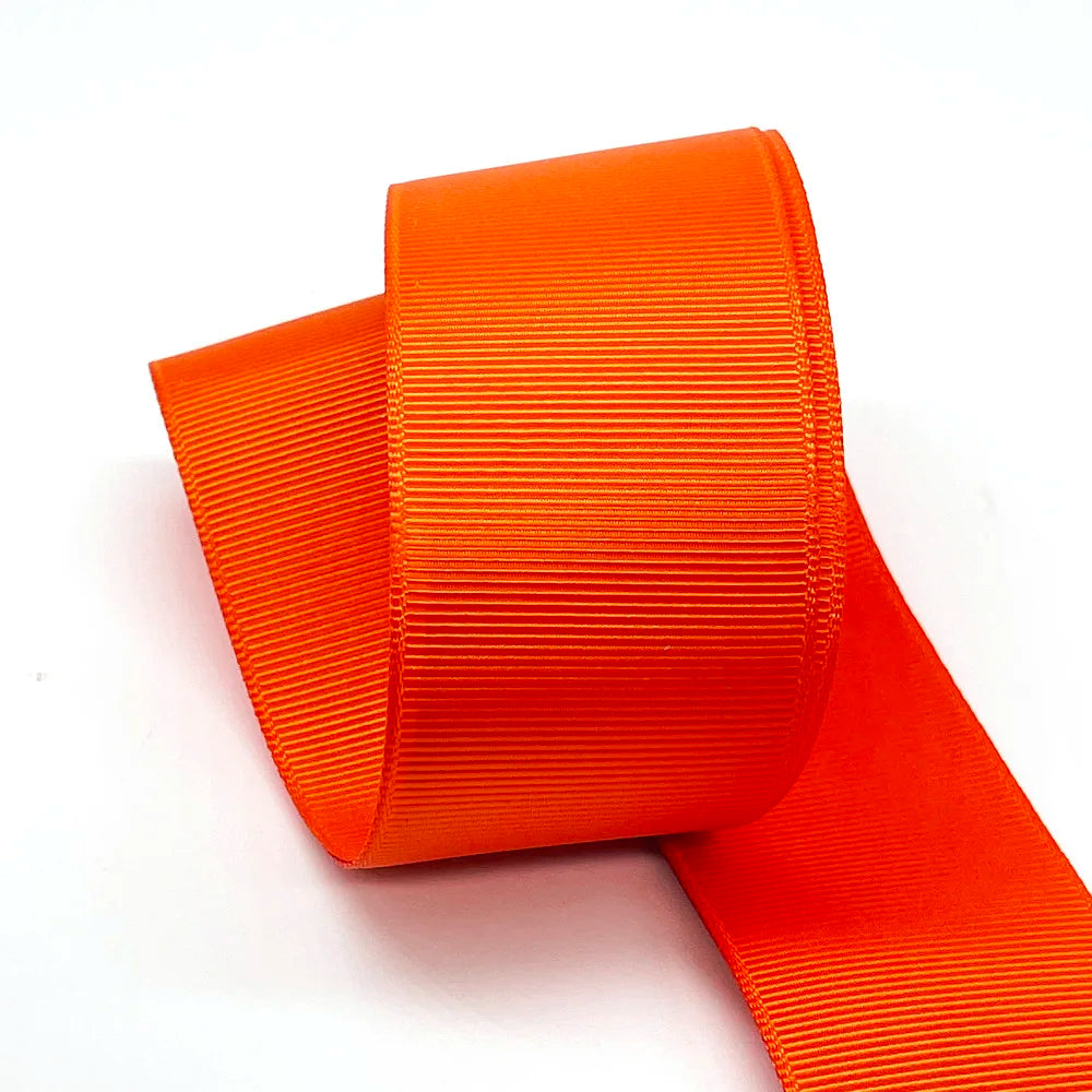 Solid-Color Polyester Ribbon – 10-Meter Roll