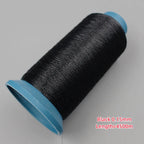 Hilo de Coser de Nailon Invisible – Transparente y Negro | Apliques, Etiquetas y Puntada Ciega | 4 Opciones de Grosor