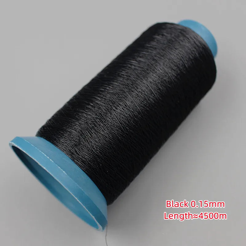 Invisible Nylon Sewing Thread – Transparent & Black | Appliqué, Labels & Blind Stitch | 4 Thickness Options