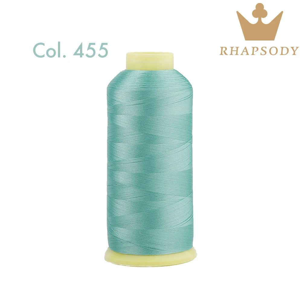 40WT Polyester Embroidery Thread – 5000 Meters per Spool | 128 Colors for Machine & Hand Embroidery