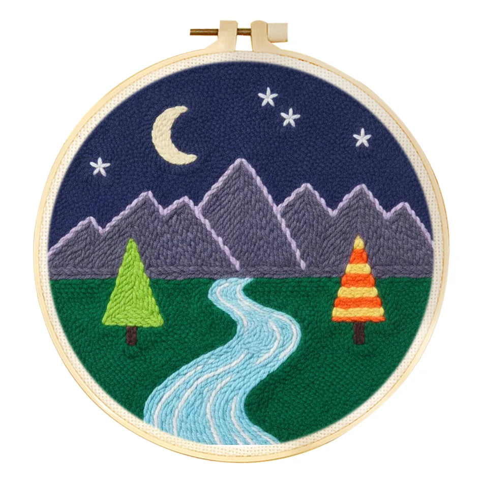 Scenery Punch Needle Kit – City & Desert Designs