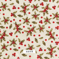 Christmas Holiday Print Fabric – 100% Polyester, 50cm x 150cm