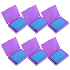 Juego de 6 bandejas para perforación y caja de almacenamiento para pintura de diamante – Organizador de cuentas 2 en 1 para manualidades DIY