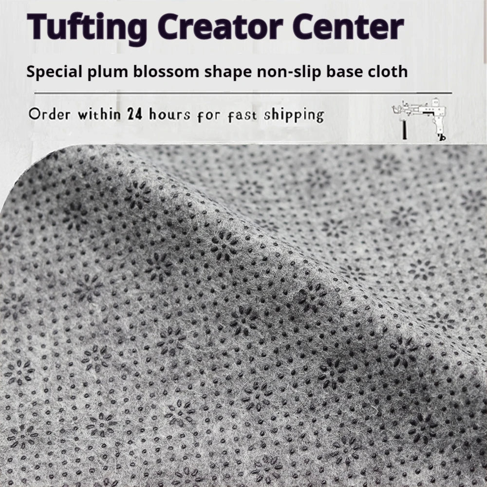 Non-Slip Tufting Canvas Backing Fabric – 1.8m × 4m, 100% Polyester – For Tufting Gun, Rug & Carpet Making