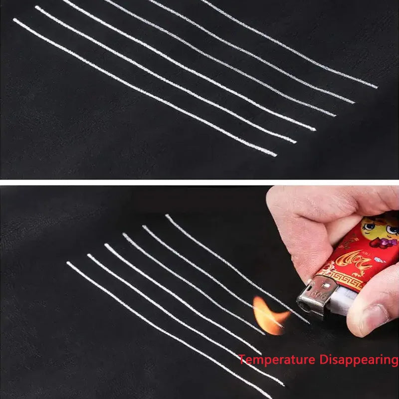 Heat-Erasable Fabric Marking Pens for Quilting & Sewing