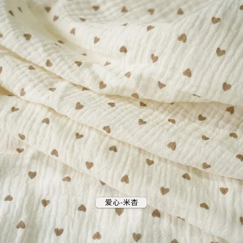 Double Gauze Cotton Fabric – Printed 132cm Wide | Baby, Quilting & Home Sewing