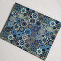 Mandala Boho Print 100% Cotton Fabric | 110cm Wide | Sold by the Half Meter