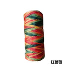 Hilo Redondo de Poliéster Encerado – 0.6mm, Carrete de 50m | 41 Colores | Macramé, Joyería y Marroquinería