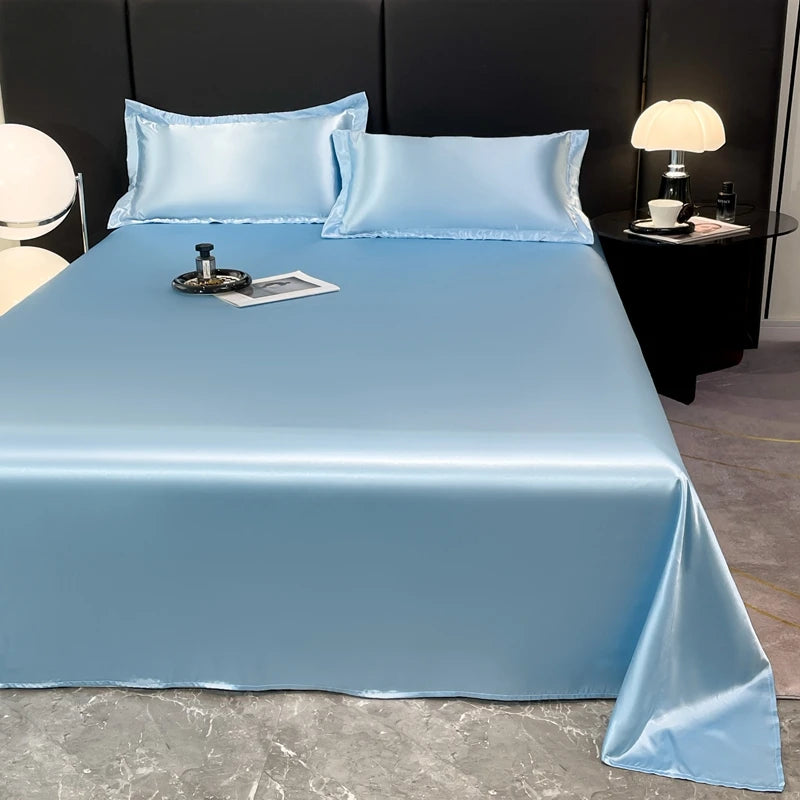 Polyester Flat Bed Sheets – 1-Piece or 3-Piece Sets