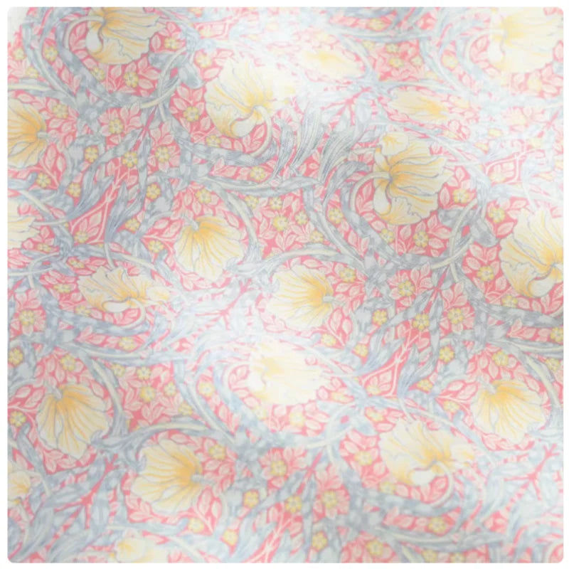 Fabric - 40 Precut Strips (6.35 X 49.78 cm) for Quilting And Sewing, 20 Floral Prints Assortment, 100% Material,