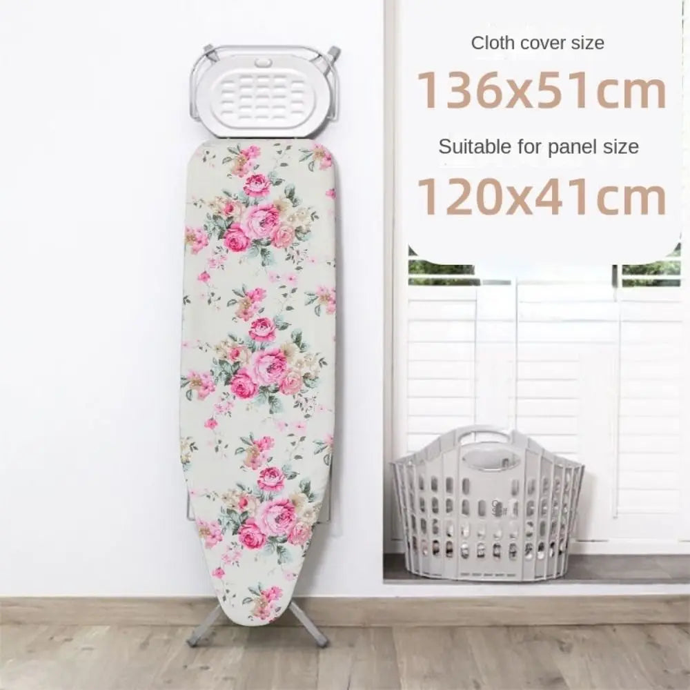 Cotton Ironing Board Cover with Elastic Edge – Heat Resistant, Stain Proof, 4 Sizes
