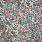 Tela de Algodón con Estampado Floral Pequeño – 145cm (57") de Ancho | Cortada a Medida | 4 Diseños