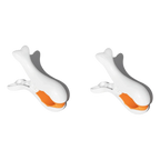 Clips de tela con forma de pez para bastidores de bordado y acolchado